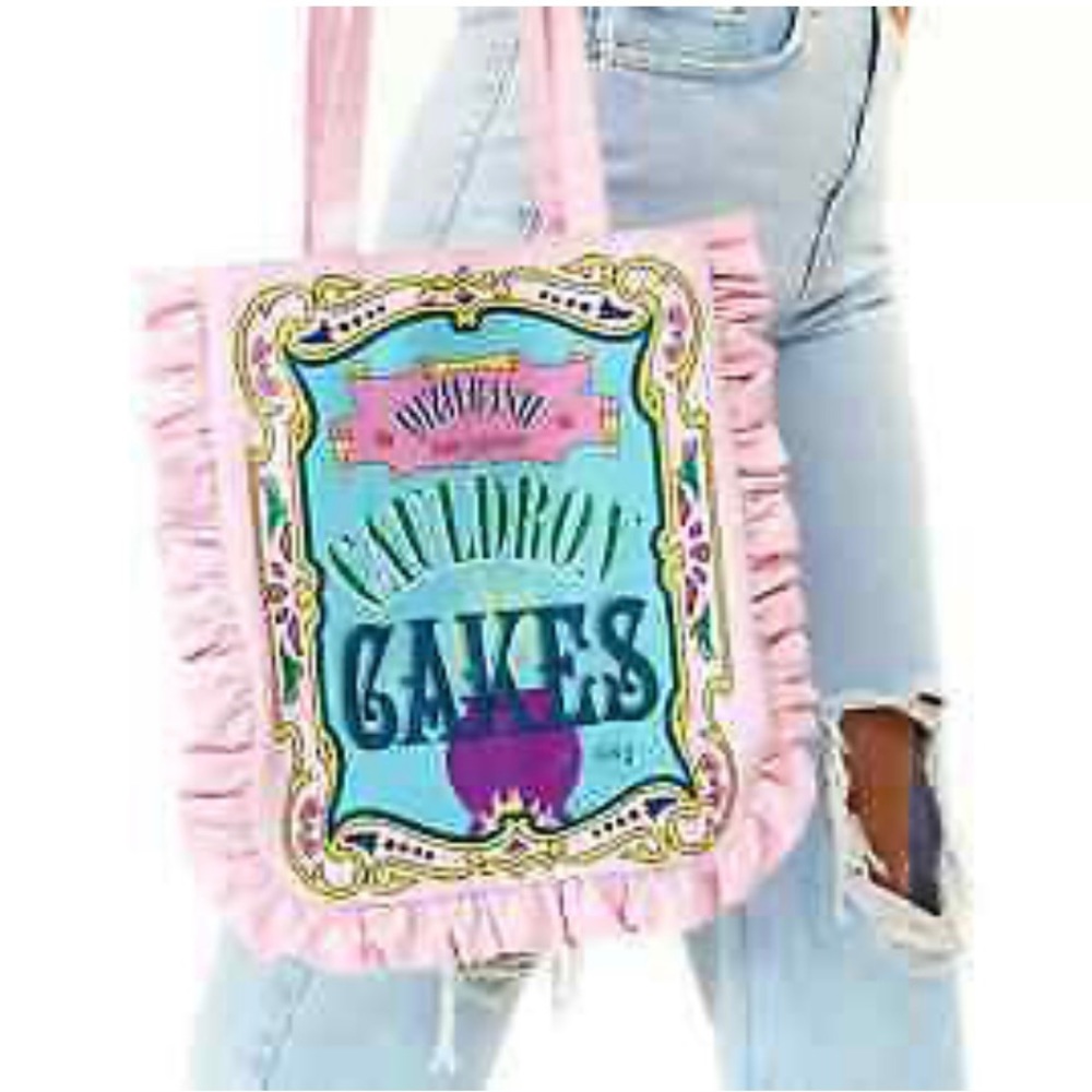 Cakeworthy Harry Potter Cauldron Cakes Ruffled Tote Bag